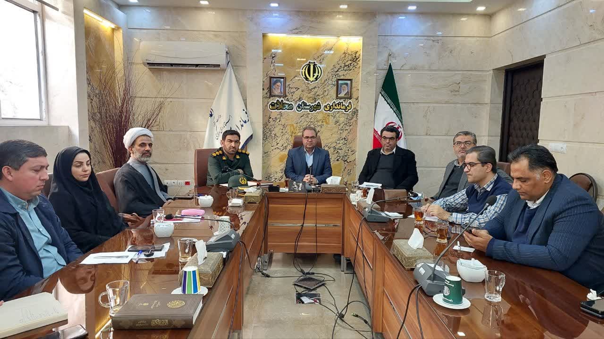 تشکیل جلسه ستاد  مدیریت بحران شهرستان محلات به ریاست فرماندار