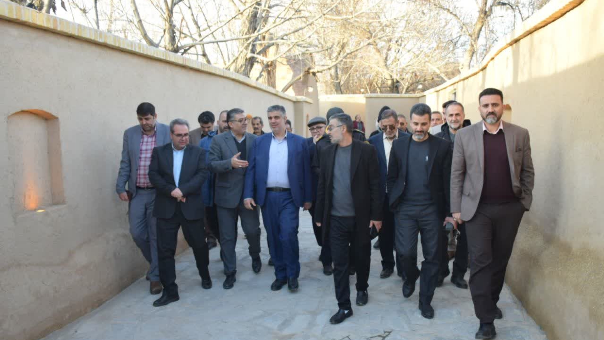 فاز دوم پروژه بازپیرایی کوچه‌باغ‌های پولگان در محلات افتتاح شد