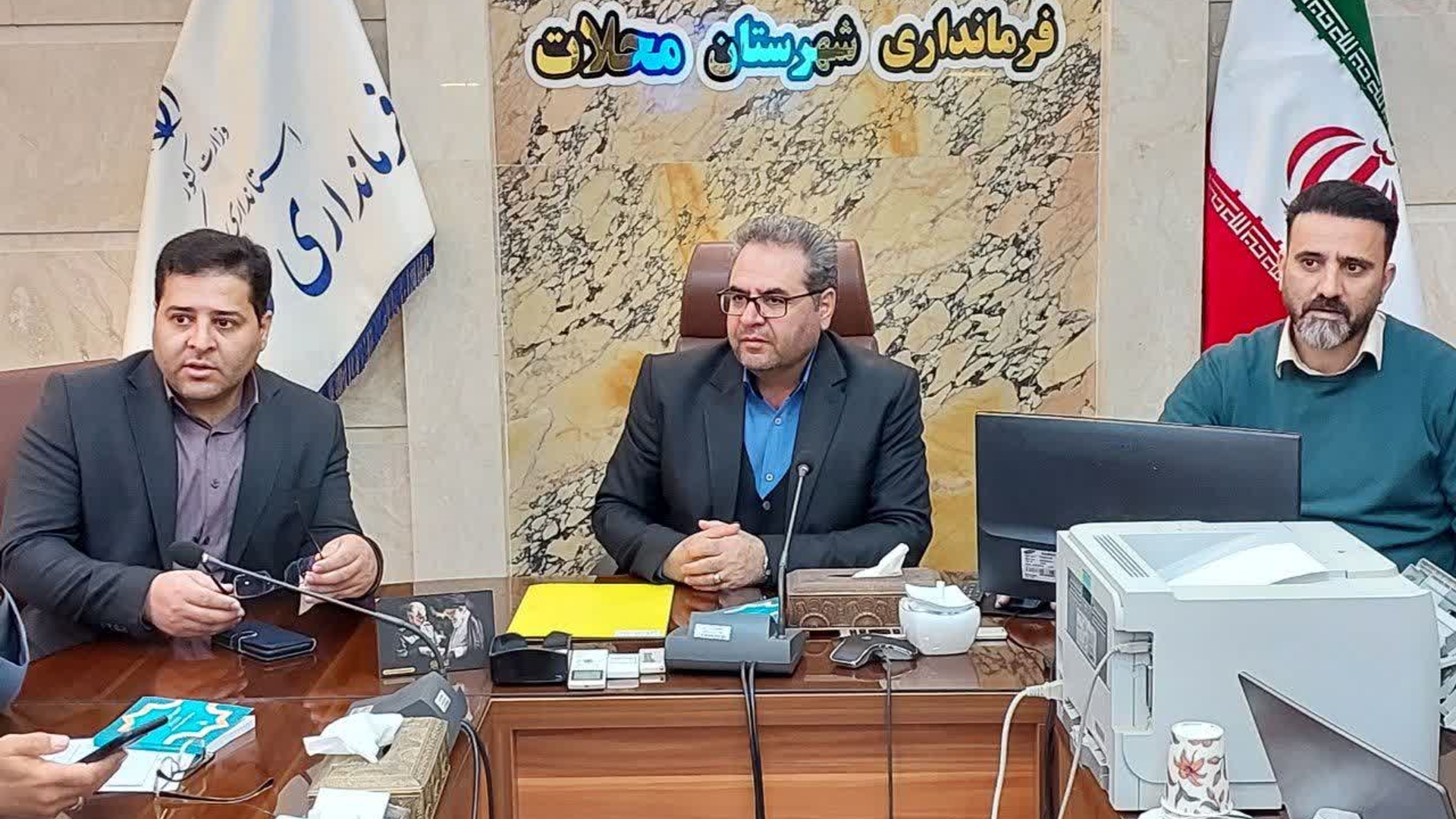 برگزاری جلسه  هیأت اجرایی انتخابات شوراهای اسلامی شهرهای محلات و نیم‌ور