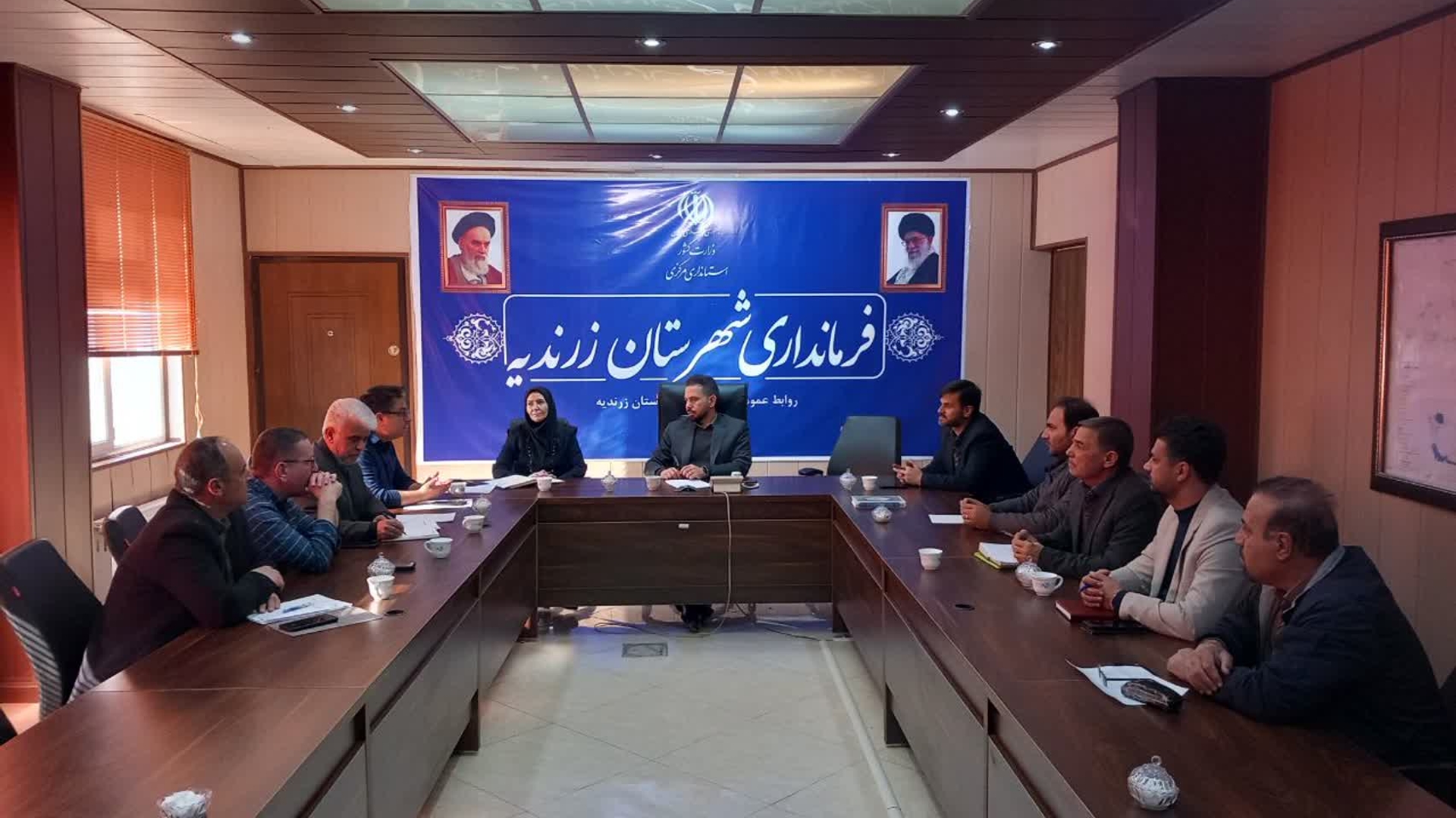 برگزاری جلسه کارگروه اقدام مشترک و تنظیم بازار شهرستان زرندیه