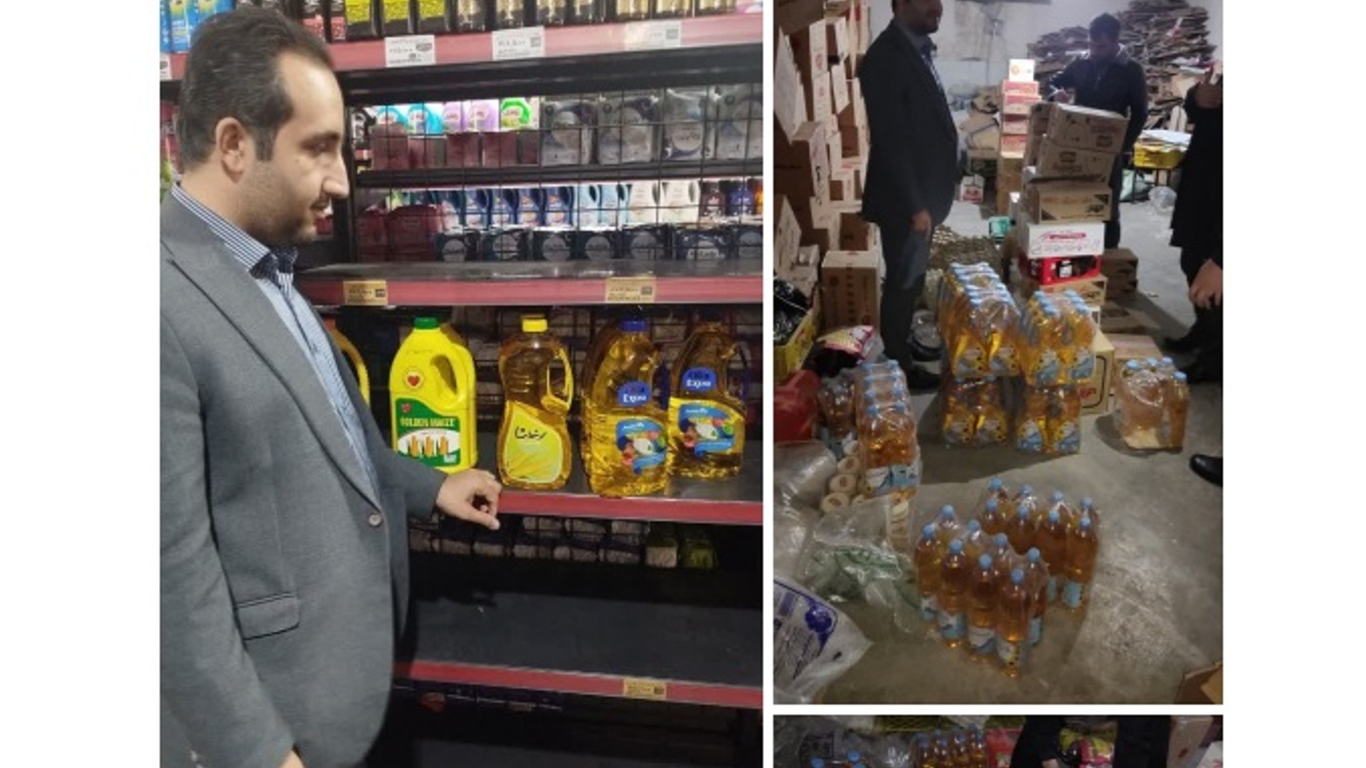 دادستان زرندیه از فروشگاه‌ها و انبارها بازدید و کالای احتکار شده را به قفسه‌ها منتقل کرد
