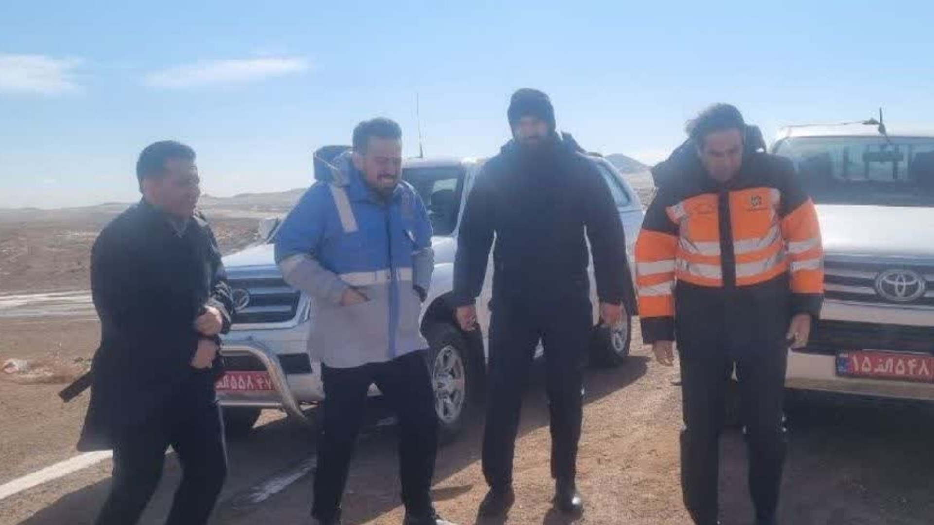 معاون فرماندار و مدیران راهداری روند خدمات‌دهی در جاده‌های زرندیه را بررسی کردند