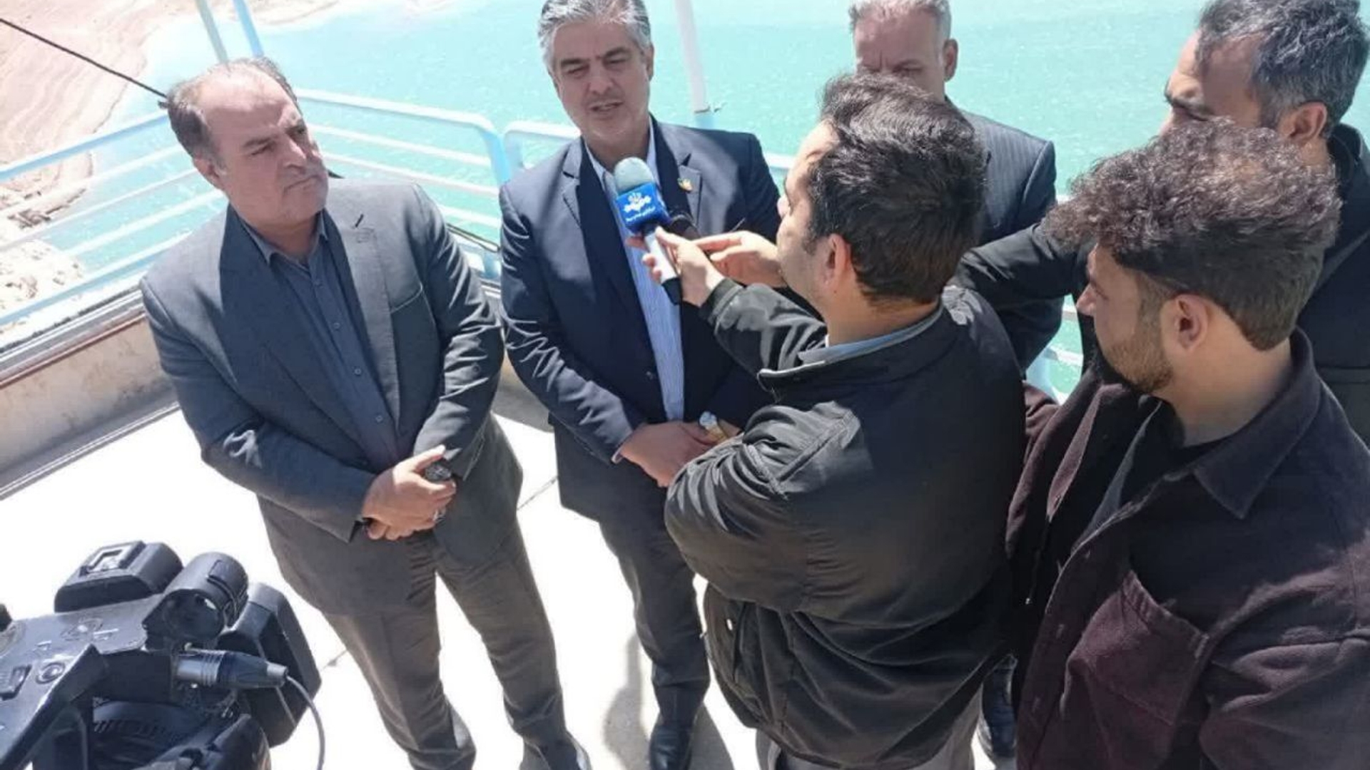 بازدید مسئولین استانی و شهرستانی از سد الغدیر