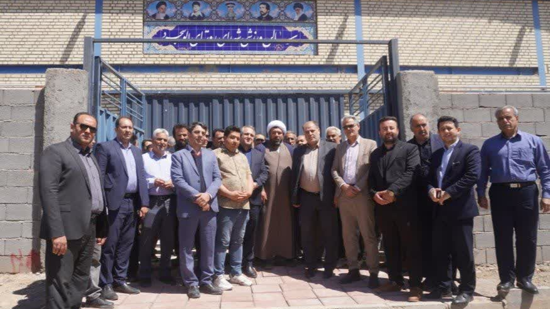 سالن ورزشی روستای الوسجرد افتتاح شد