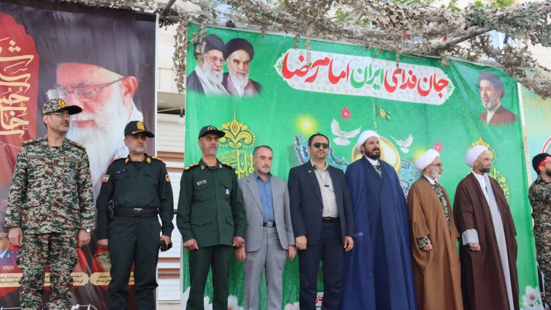 🇮🇷 برگزاری رزمایش اقتدار « جان‌فدا برای ایران امام‌ رضایی» در شهرستان خنداب