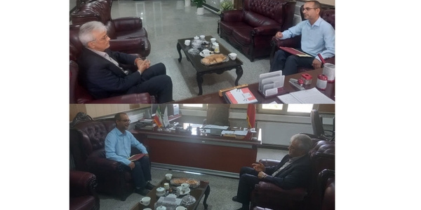 دیدار رئیس اداره فنی و حرفه‌ای زرندیه با سرپرست فرمانداری و بررسی راهکارهای توسعه مهارت‌آموزی