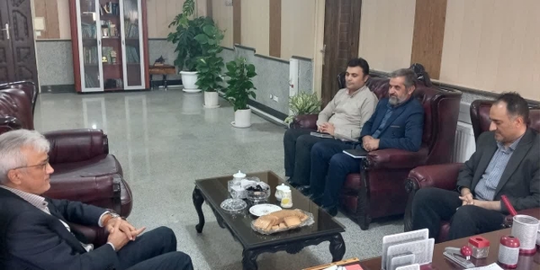 دیدار سرپرست شبکه بهداشت و درمان شهرستان زرندیه با سرپرست فرمانداری