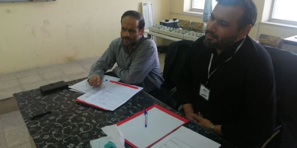 مصاحبه تخصصی با پذیرفته شدگان چند برابر ظرفیت برای عنوان شغلی کارشناس امنیتی و انتظامی توسط آقای برنج زاده مدیرکل امنیتی و انتظامی