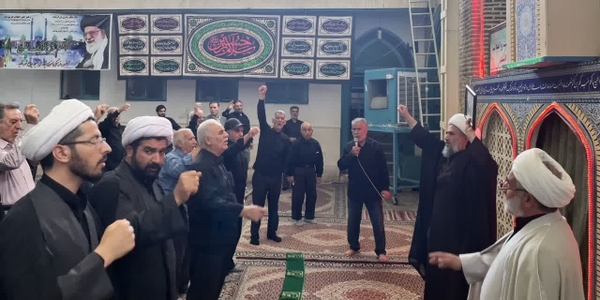 برگزاری اجتماع "جمعه‌های خشم و نصر" در نماز جمعه شهر زاویه