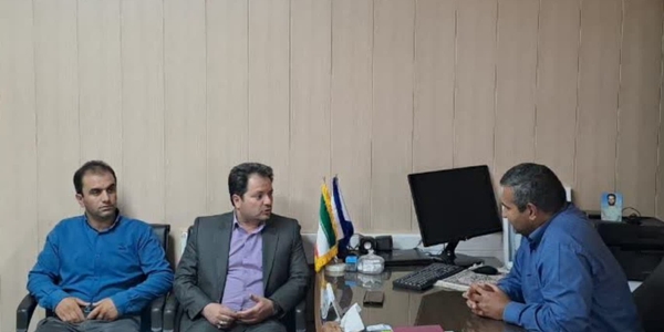 🔻 دیدار رئیس بنیاد شهید شهرستان با فرماندار