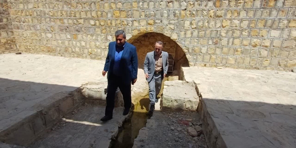 🔻 بازدید فرماندار شهرستان کمیجان از قنات تاریخی حسن‌آباد و بررسی ظرفیت‌های گردشگری منطقه
