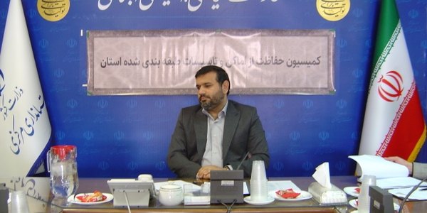 جلسه کمیسیون حفاظت از اماکن و تاسیسات طبقه بندی شده استان به ریاست آقای برنج زاده مدیرکل امنیتی و انتظامی