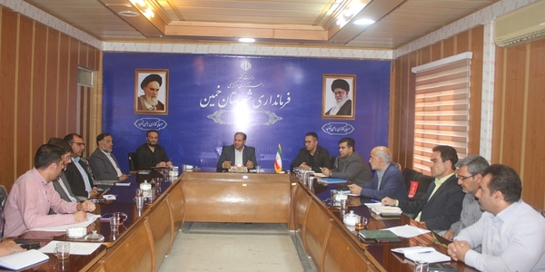 سومین جلسه کارگروه پیشگیری از ساخت و ساز غیر مجاز در شهرستان خمین در سال 1404 برگزار شد