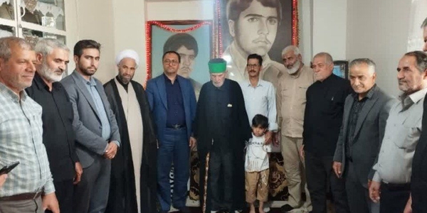💠 دیدار و تجلیل از پدر شهید معظم سید فخرالدین حسینی