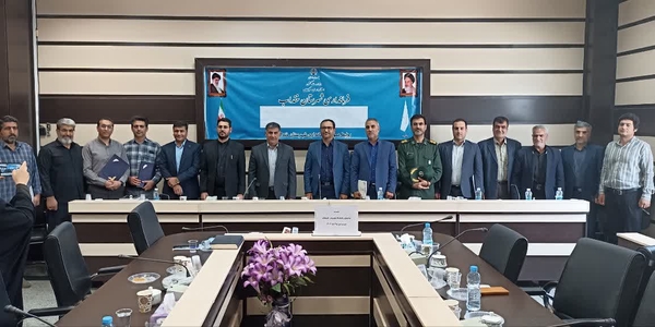 💠 مراسم تودیع و معارفه مسئولان عمرانی و شهری شهرستان خنداب