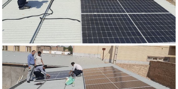 🔻فرمانداری شهرستان کمیجان پیشرو در توسعه انرژی پاک با احداث نیروگاه خورشیدی ۱۰ کیلوواتی