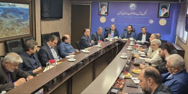 بررسی مسائل آب شرب شهرستان‌های خنداب و کمیجان