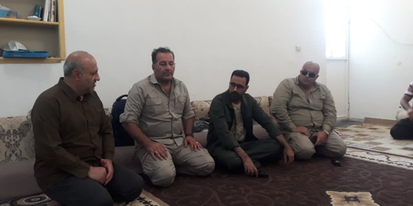 نشست حضوری و سرزده مدیر کل پدافند غیرعامل استان و رئیس ستاد اربعین در مقر مهران از مقر شهرداری ساوه و رایزنی برای انجام هر چه بهتر امور محوله