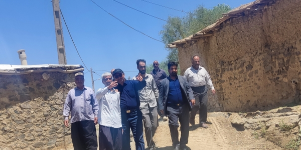 🔷 ده‌گردشی و بررسی میدانی مشکلات روستای آلودر توسط فرماندار شهرستان خنداب