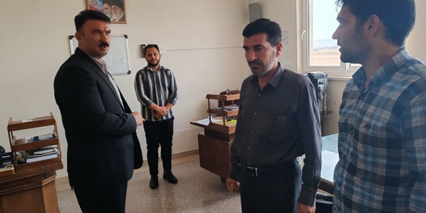 🔻 بازدید معاون هماهنگی امور مجتمع‌های اداری فرمانداری شهرستان کمیجان از ادارات مستقر در مجتمع اداری
