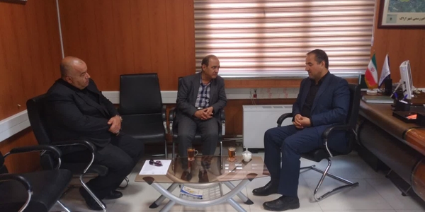 دیدار مدیر عامل شرکت هپکو با فرماندار شهرستان اراک