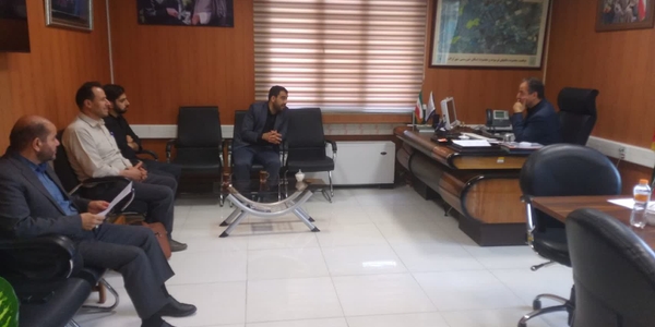 دیدار مجری بنیاد علوی با فرماندار شهرستان اراک