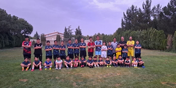 شروع دوره آموزشی فوتبال فرزندان همکاران