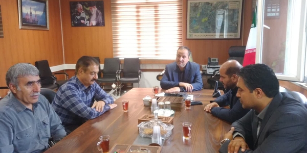 دیدار اعضای شورای اسلامی شهرستان با فرماندار شهرستان اراک