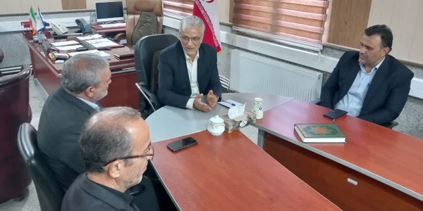 دیدار مدیرکل بنیاد مسکن استان مرکزی با سرپرست فرمانداری زرندیه