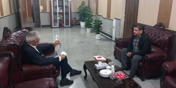 دیدار مدیران ورزش و راه و شهرسازی با سرپرست فرمانداری زرندیه