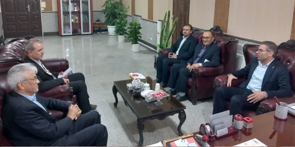 دیدار مدیرکل پست استان مرکزی با سرپرست فرمانداری زرندیه درباره پروژه جی نف (GNAF)
