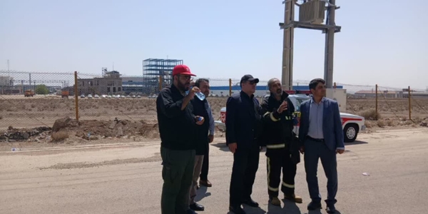 مهار آتش‌سوزی گسترده در انبار ساختمان شماره ۲ ساوه بدون خسارت جانی