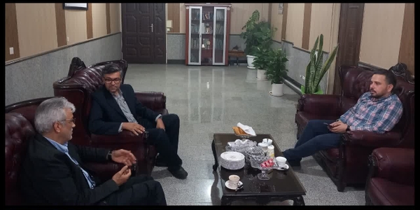 مدیر توزیع برق شهرستان زرندیه با سرپرست فرمانداری دیدار کرد