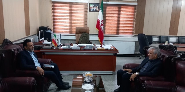 گزارش وضعیت مسکن ملی زرندیه در دیدار رئیس بنیاد مسکن با مهدی احمدی