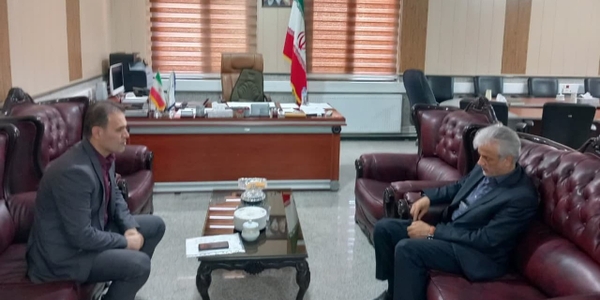 پیگیری امور شهرداری زاویه در نشست با مهدی احمدی سرپرست فرمانداری
