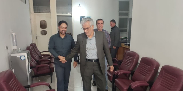 بازدید سرزده سرپرست فرمانداری زرندیه از بخشداری زاویه