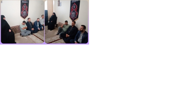 باحضور مفتح زاده مدیر کل امور زنان وخانواده استانداری و  وروانی فراهانی، سرپرست فرمانداری شهرستان شازند،  قاسمی، سرپرست معاونت سیاسی، امنیتی و اجتماعی فرمانداری و مدیران ادارات راه و شهرسازی، بهزیستی و بنیاد شهید و امور ایثارگران، با حضور در منزل جانباز ۱۵ درصد خانم فاطمه مرادی در شهر شازند دیدار و از ایشان تجلیل به عمل آوردند.