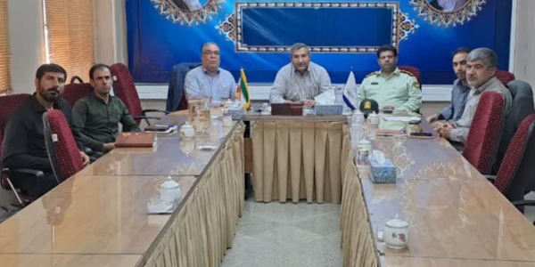 🔻برگزاری جلسه کارگروه توسعه نظم و امنیت عمومی استان با حضور فرماندار شهرستان کمیجان