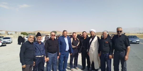 🔹حضور فرماندار شهرستان کمیجان در مراسم عزاداری پیاده‌روی جاماندگان اربعین