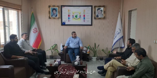 🔻 دیدار مسئول عمرانی بسیج سازندگی استان مرکزی با فرماندار شهرستان کمیجان