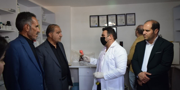 رئیس کمیسیون کشاورزی مجلس از شرکت الوند دانه خمین بازدید کرد