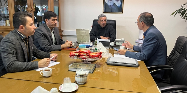 برگزاری جلسه هماهنگی  جهت انعقاد تفاهم نامه همکاری مخابرات ایران  و استانداری مرکزی