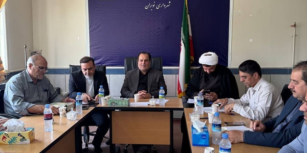 حضور فرماندار ساوه در نوبران