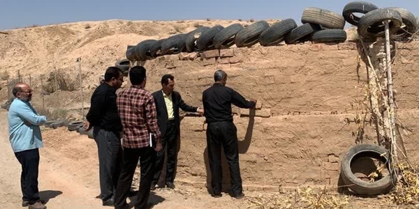 بازدید میدانی دبیر کمیسیون از کوره پز خانه های شهرستان دلیجان