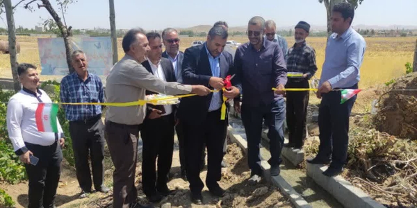 🔻 افتتاح کانال انتقال آب باغات کمیجان؛ حرکتی مهم در توسعه کشاورزی شهرستان