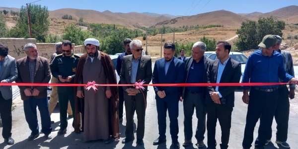 پروژه آسفالت ۲۸۰۰ متر مربعی روستای چناقچی سفلی با حضور مسئولین شهرستان زرندیه افتتاح شد