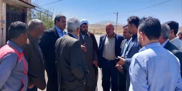 فرماندار و نماینده مردم ساوه و زرندیه از پروژه‌های عمرانی شهر رازقان بازدید کردند