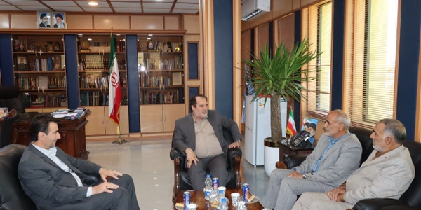 دیدار مسئولین شورای نگهبان با فرماندار به مناسبت هفته دولت