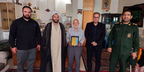 دیدار با خانواده معزز شهید والامقام سعید حسینی