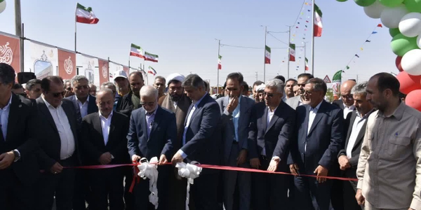 افتتاح کنارگذر امام علی(ع) ساوه با حضور وزیر کشور